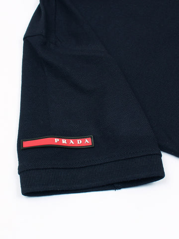 PRDA soft cotton Navy polo shirt(00320)