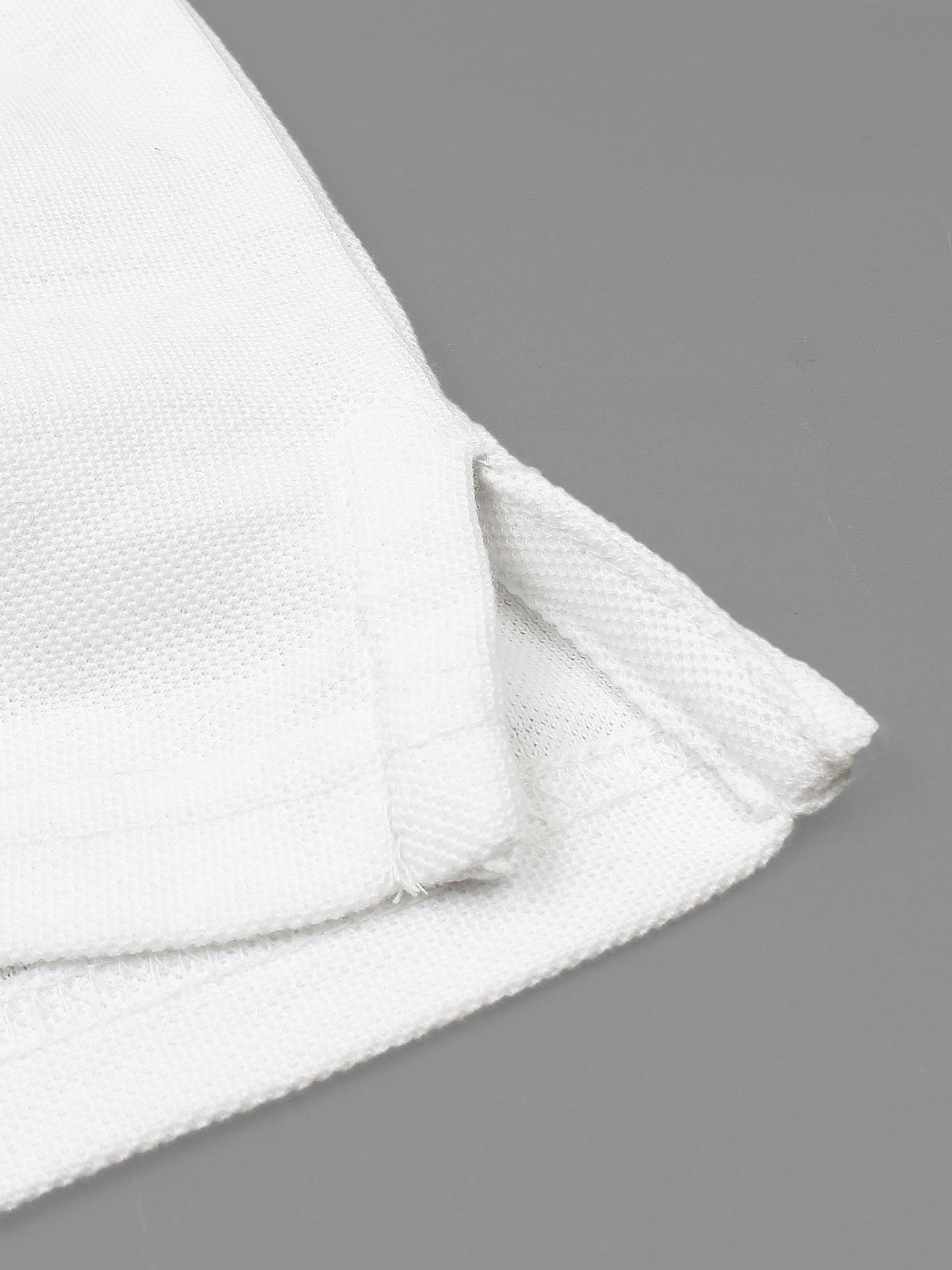 BLMN soft cotton white polo shirt(00320)