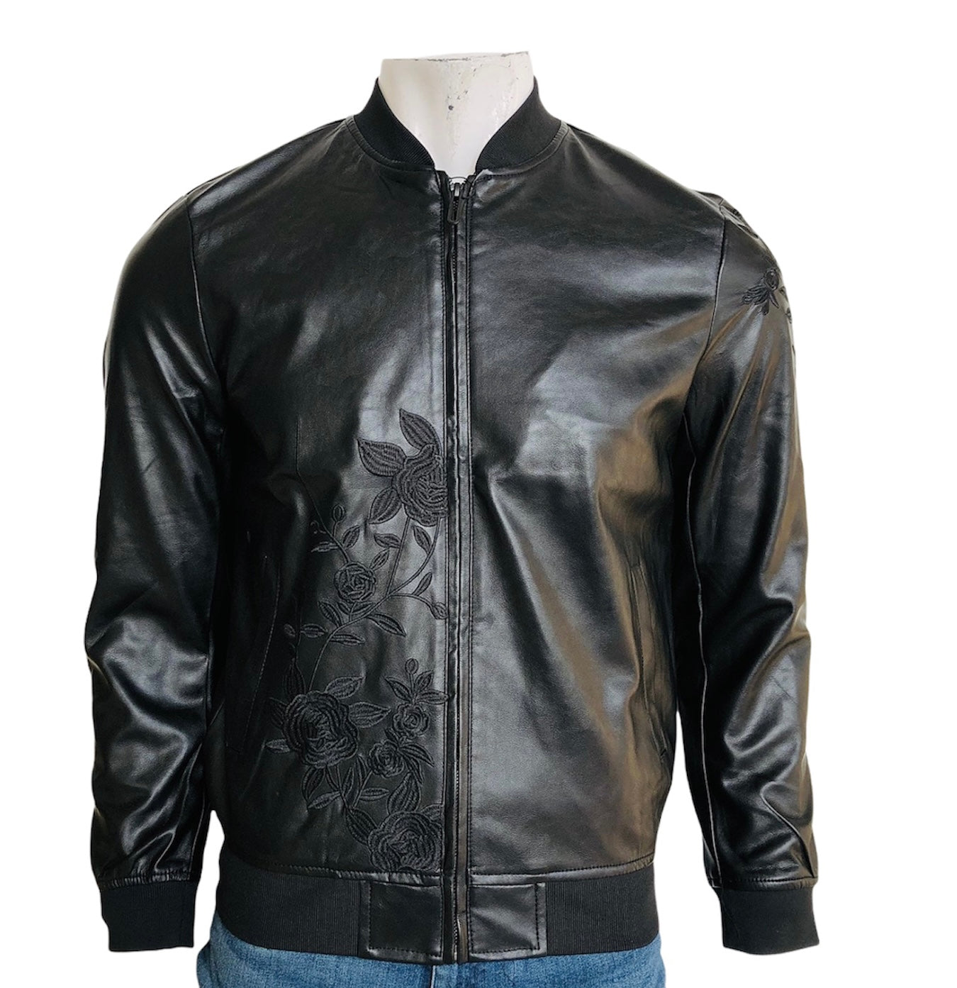 DG LEATHER  black exclusive  jacket