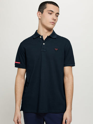 PRDA soft cotton Navy polo shirt(00320)