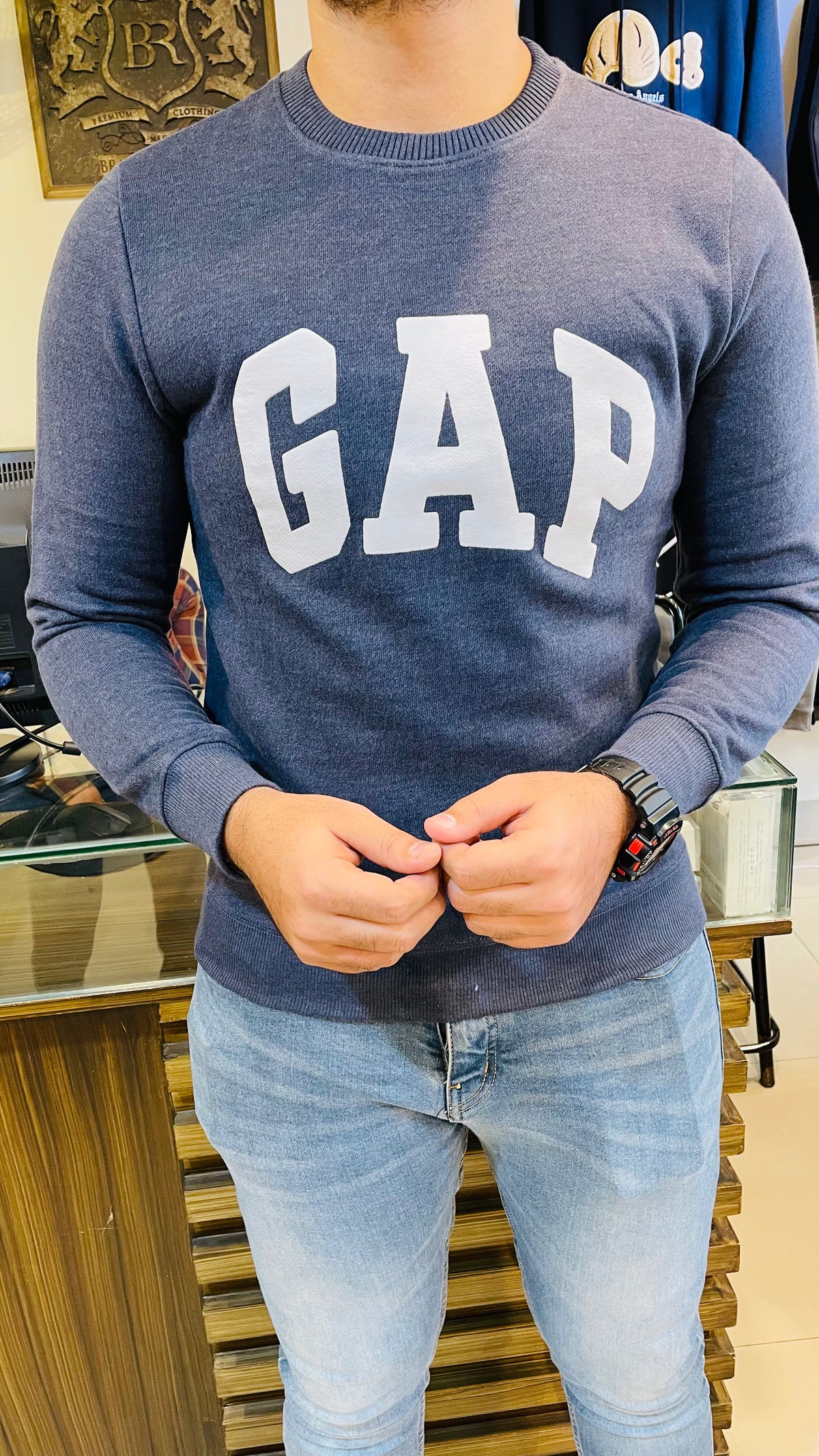 GP GB fleece sweatshirt (00296)
