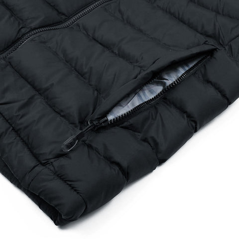 ADDIDS black Imported puffer Jacket (00266)