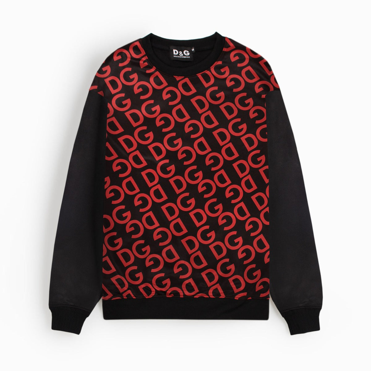 DG UNI-SEX red poly-sweatshirt (00112)