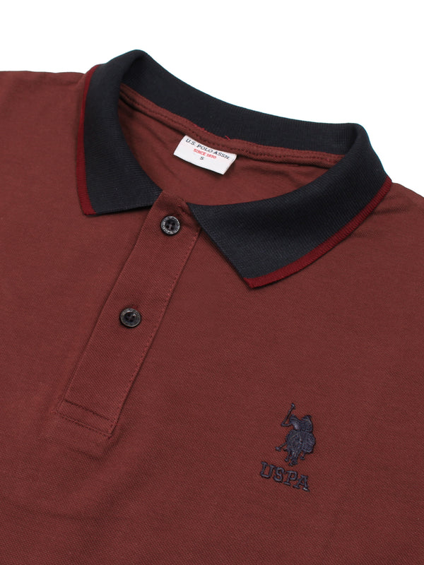 USPLO Imported maroon polo shirt(00319)