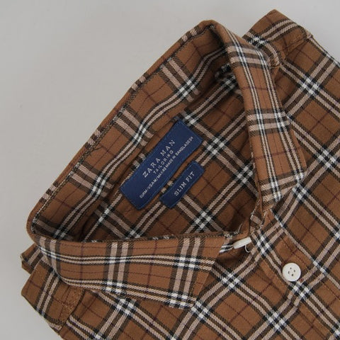 ZR CHECK-A premium casual shirt (00242)