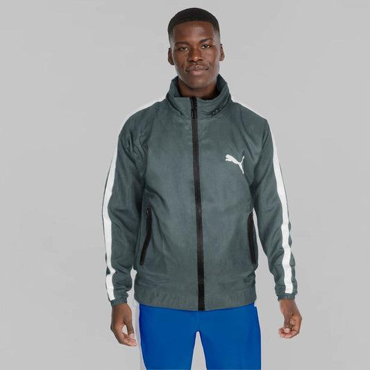 PMA grey wind breaker light weight jacket(00217)