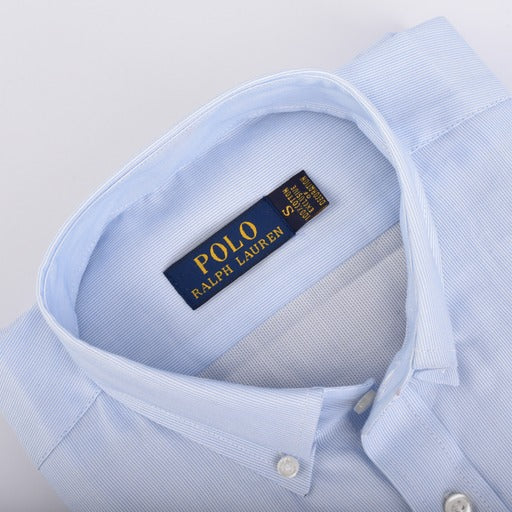 RL blue Embroidered logo Oxford Shirt (00321)