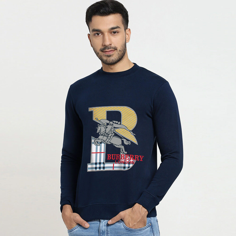 BRBRY navy poly-sweatshirt (00215)