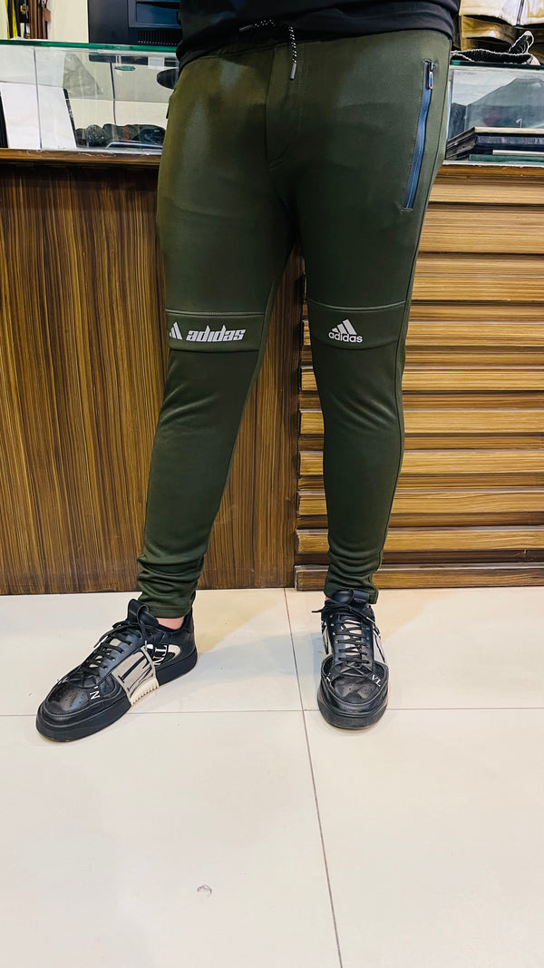 ADDS active wear  green ankle fit trouser (00308)