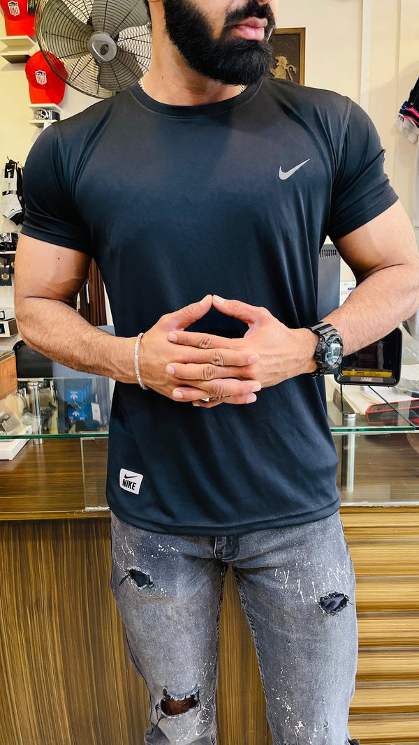 NK Active Wear black T-Shirt (00318)