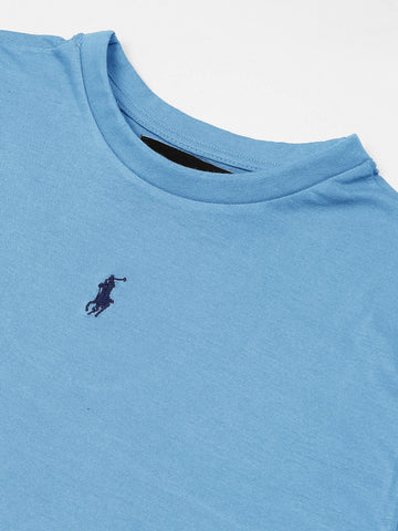 RL Basic soft cotton sky T-Shirt (00314)