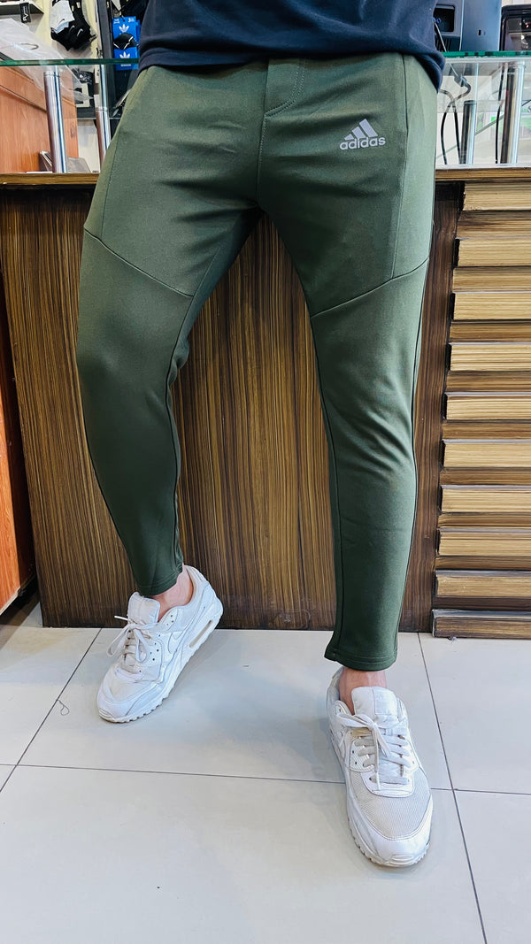 ADS performance active wear  green ankle fit trouser (00308)