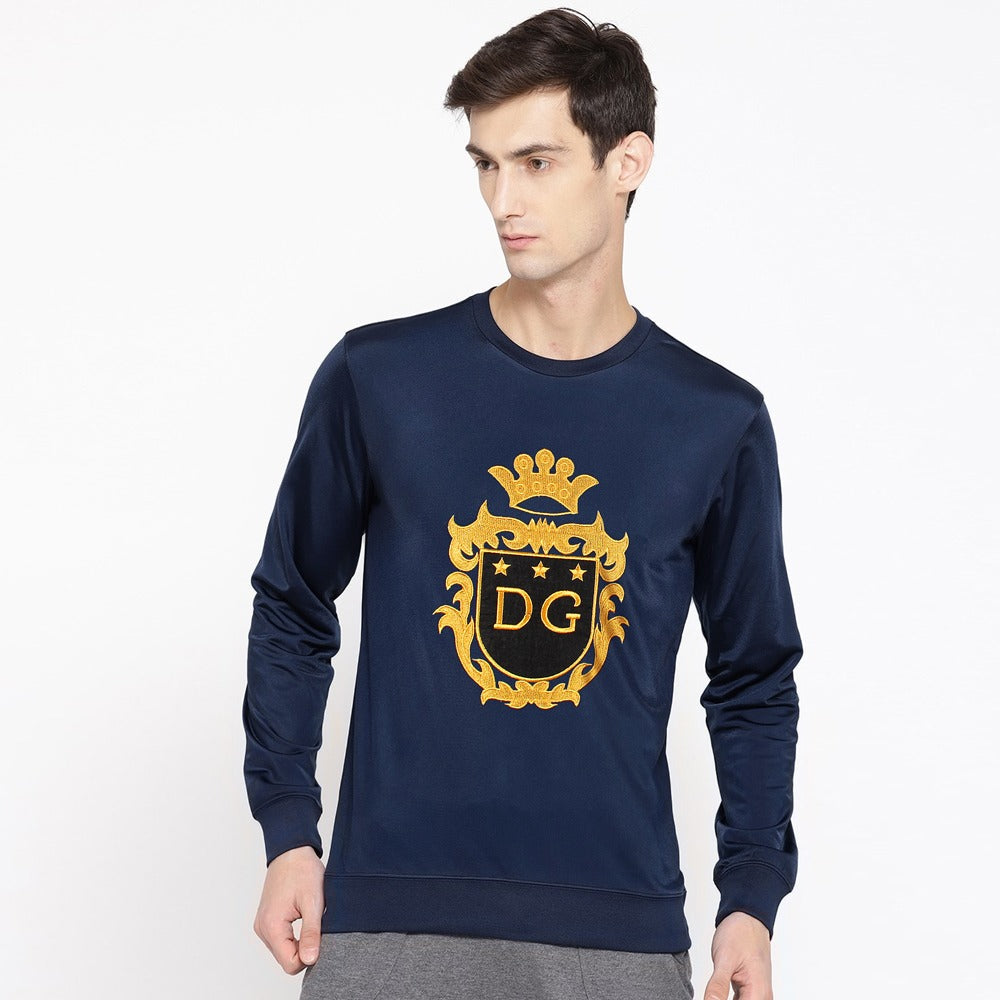 DG navy poly-sweatshirt (00101)