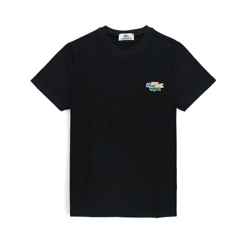 LCST tripple logo black Imported soft cotton T-Shirt (00158)