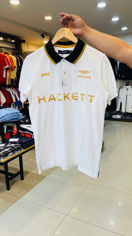 HKT white  exclusive polo shirt (00247)