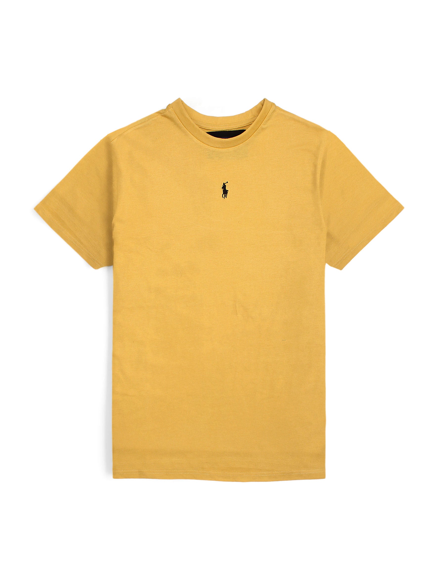 RL Basic soft cotton yellow T-Shirt (00314)