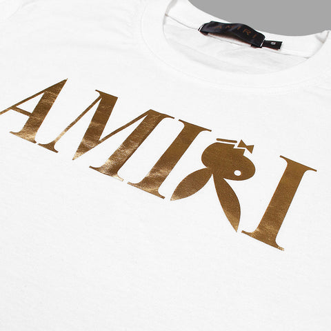 AMRI Imported soft cotton white T-Shirt (00244)