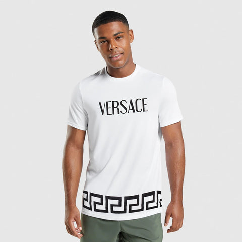 VRS active wear white slim fit T-Shirt