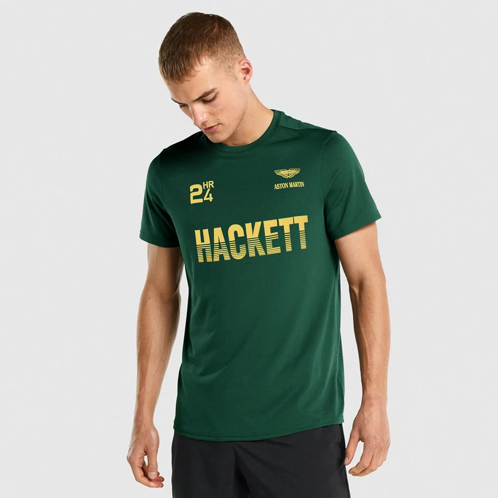 HKT green active wear slim fit T-Shirt (00243)