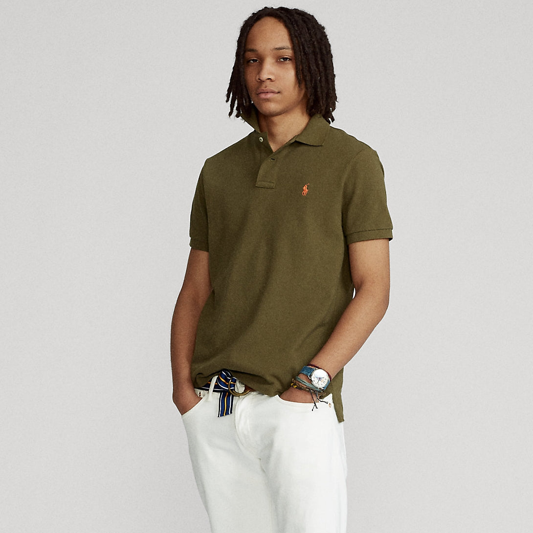 RL basic sp olive exclusive polo shirt (00316)