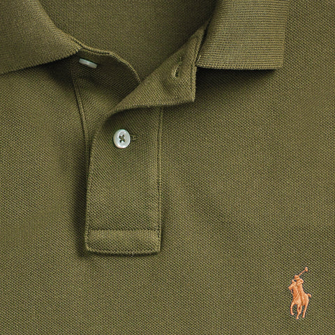 RL basic sp olive exclusive polo shirt (00316)
