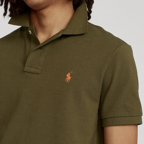 RL basic sp olive exclusive polo shirt (00316)