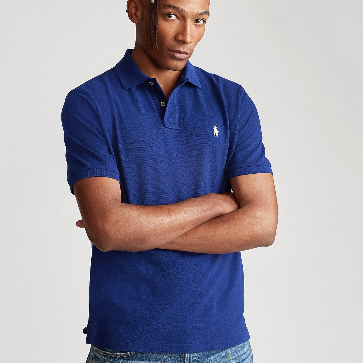 RL basic sp blue exclusive polo shirt