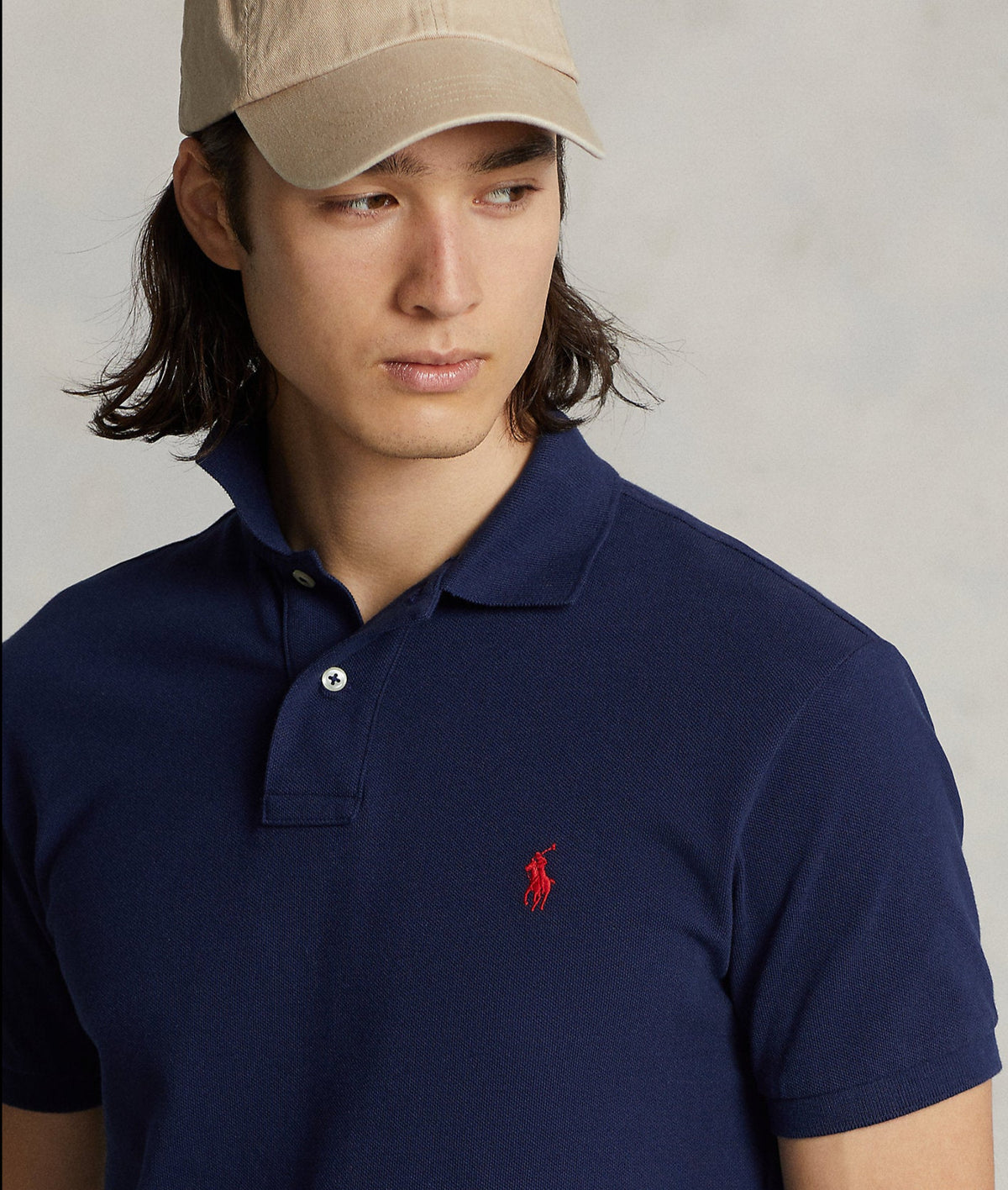RL basic sp navy exclusive polo shirt (00316)